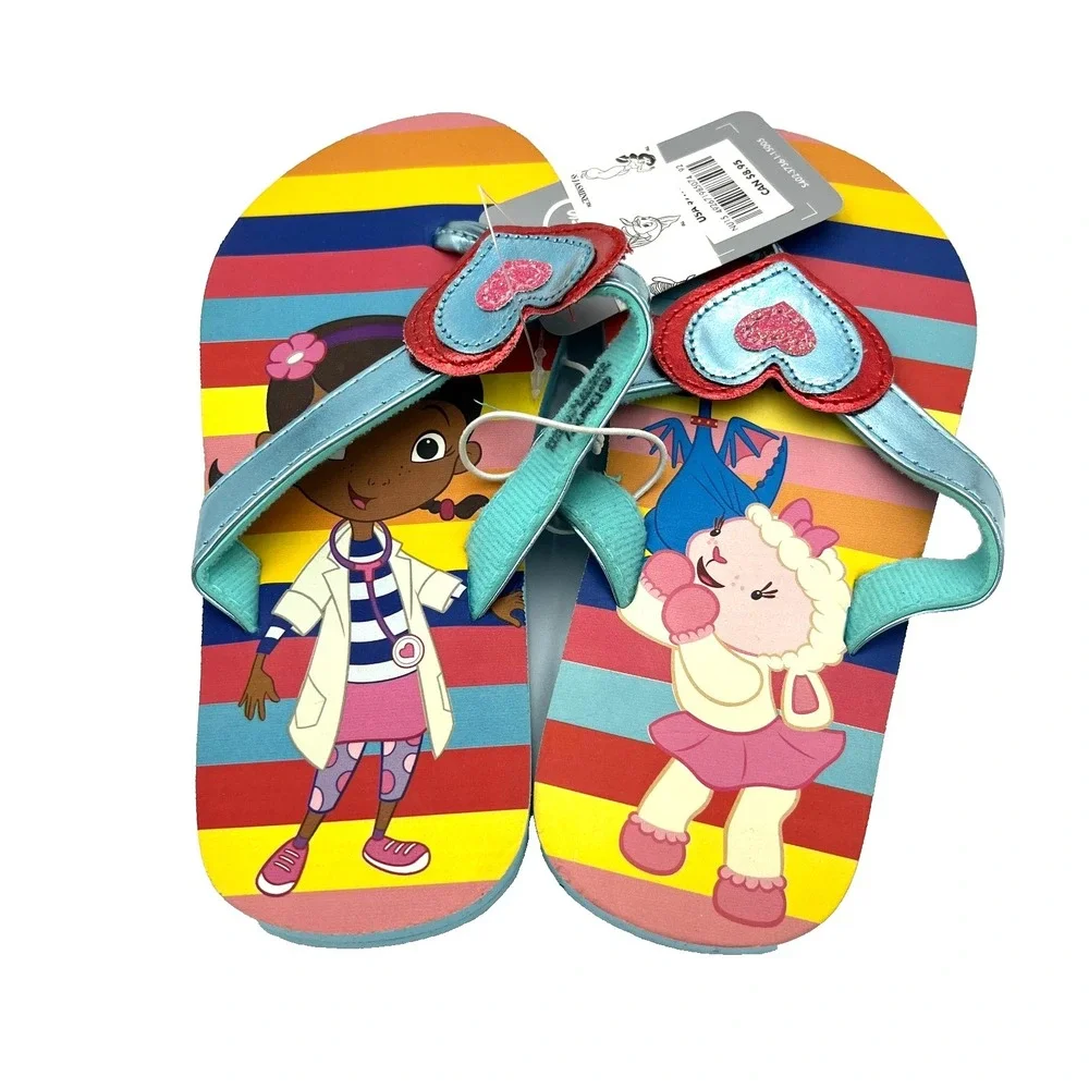 Disney‎ Doc McStuffins Flip Flop Sandal Blue Size 13/1 New